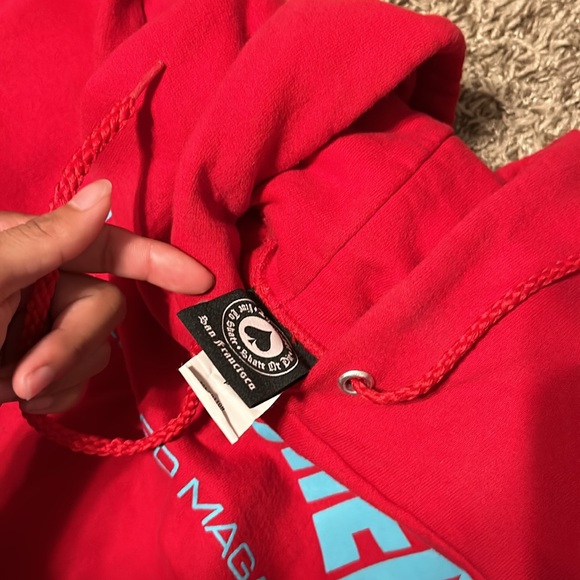 Thrasher Red Hoodie - Picture 2 of 2